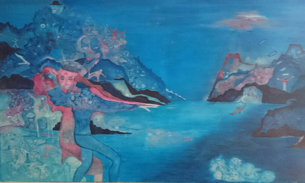 Época Azul 01 del Pintor Galgo