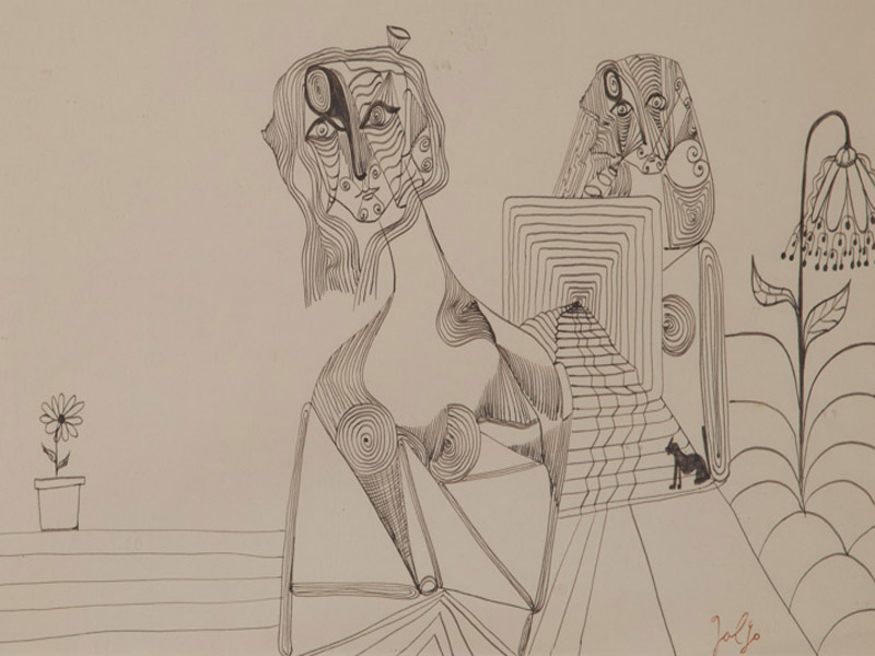 Dibujo 4 del Pintor Galgo