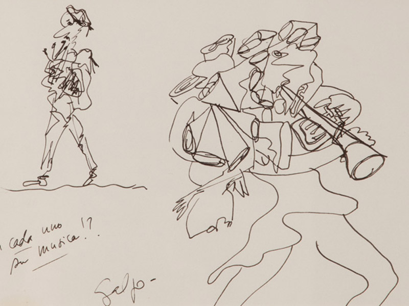 Dibujo 6 del Pintor Galgo