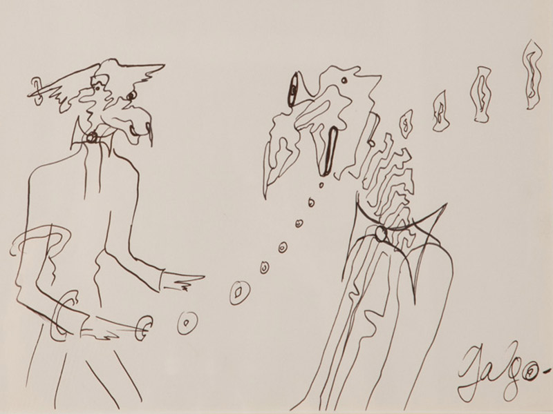 Dibujo 9 del Pintor Galgo