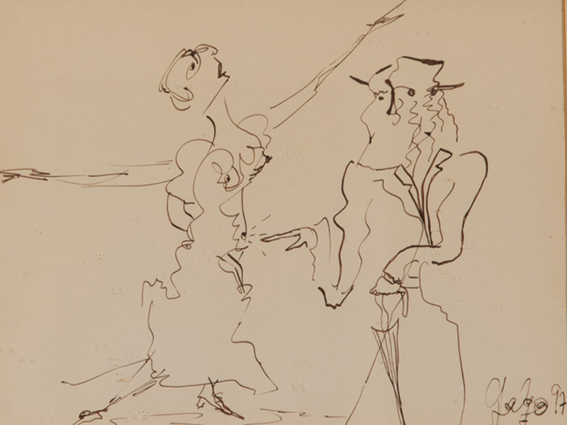 Dibujo 14 del Pintor Galgo