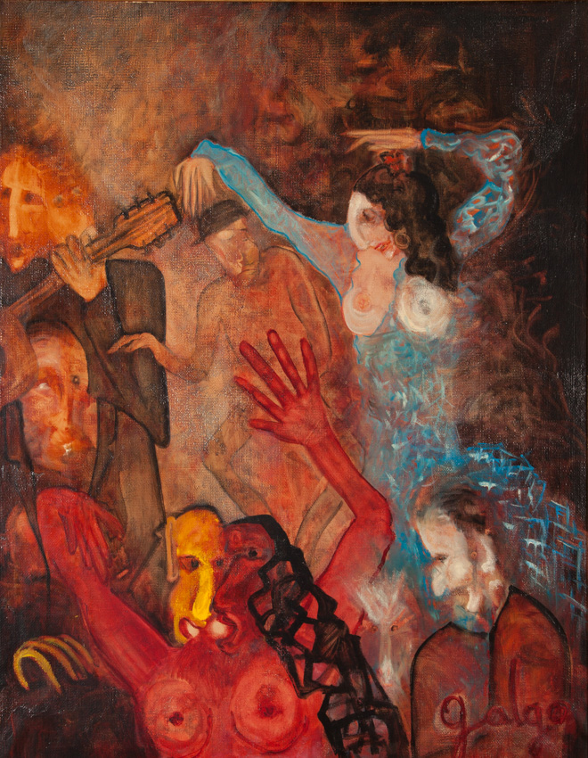 Obra 64 del Pintor Galgo