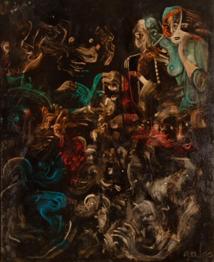 Obra 75 del Pintor Galgo