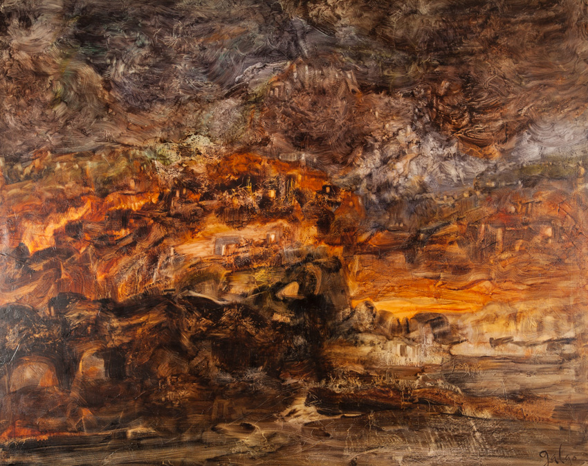 Obra 80 del Pintor Galgo