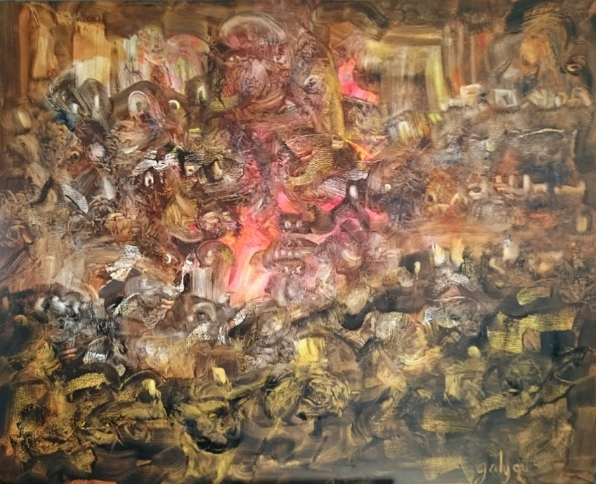 Obra 0424 del Pintor Galgo