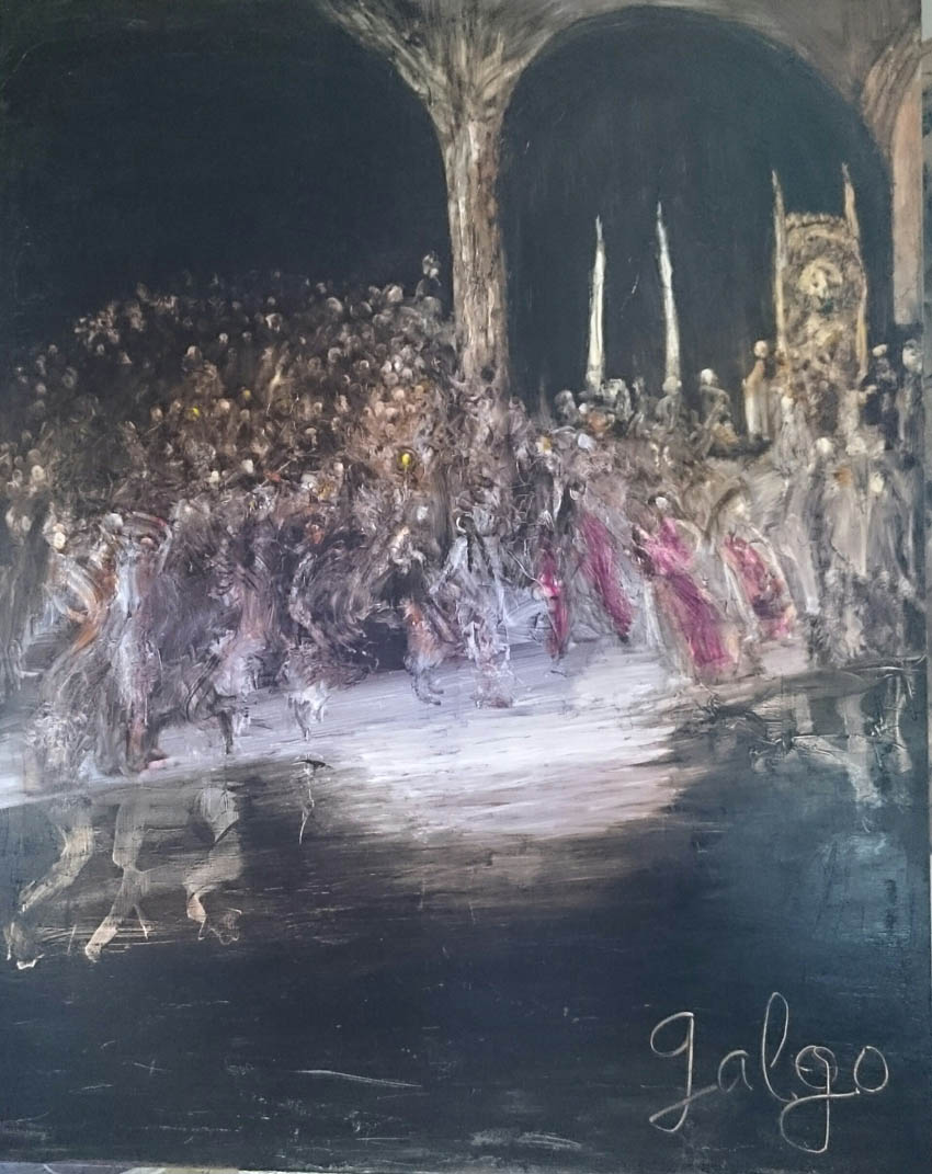 Obra 2013 del Pintor Galgo