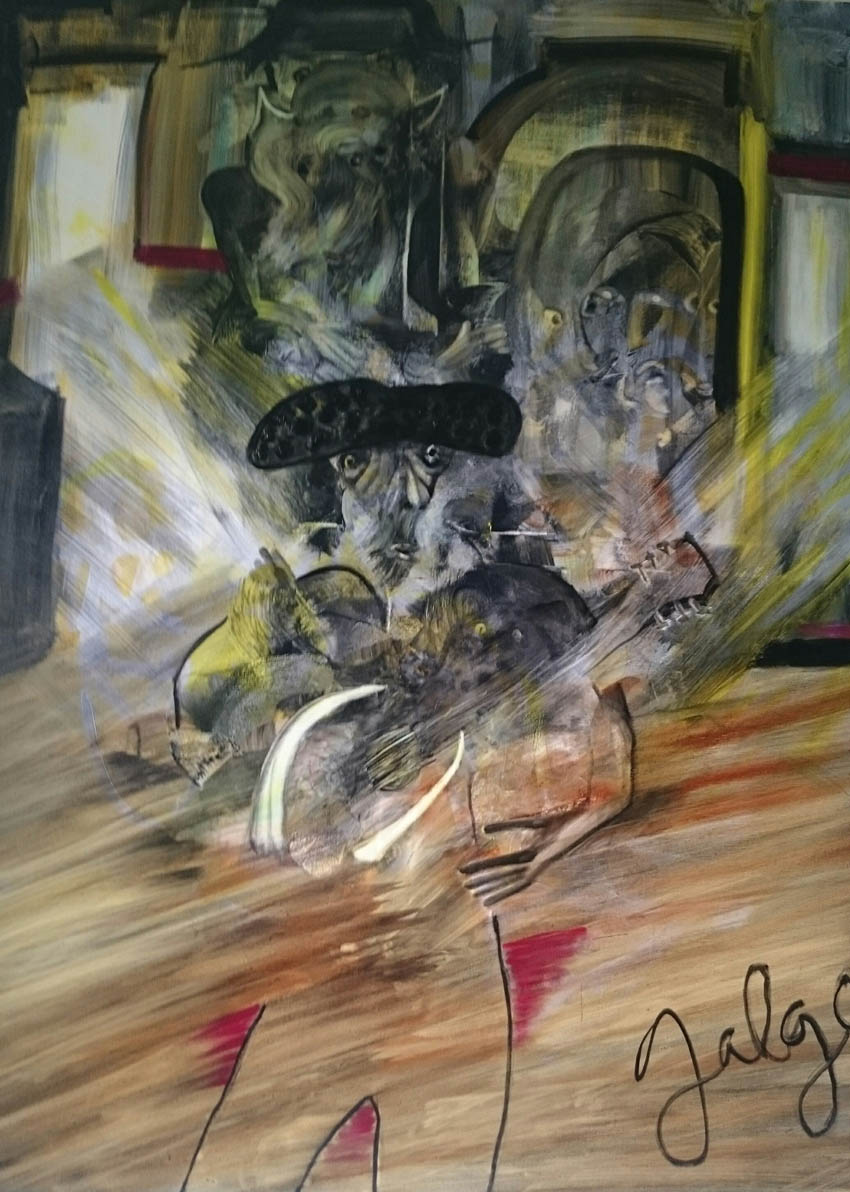 Obra 3619 del Pintor Galgo